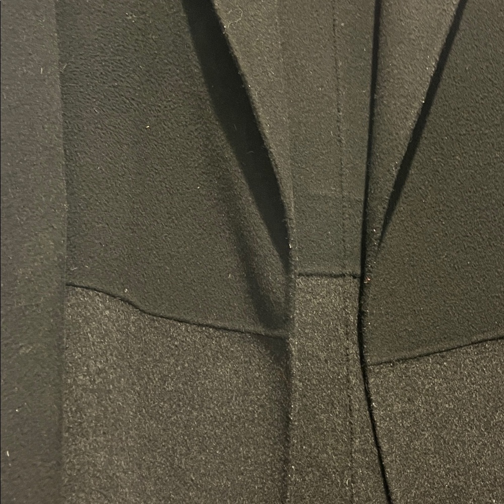 Eileen Fisher black and charcoal Coat
